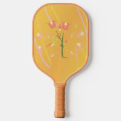 Turkse papaver pickleball paddle (Achterkant)