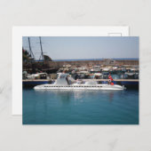 Turkse plezieronderzeeboot briefkaart (Voorkant / Achterkant)