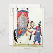 Turkse prinses op weg naar de moskee briefkaart (Voorkant / Achterkant)