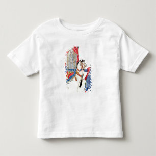 Turkse prinses op weg naar de moskee kinder shirts