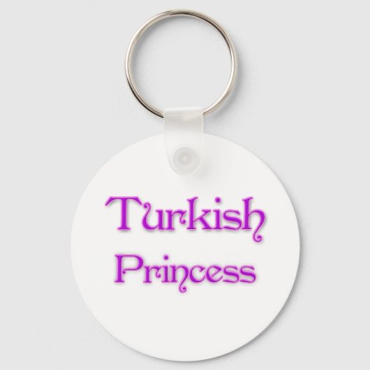 Turkse prinses sleutelhanger (Voorkant)