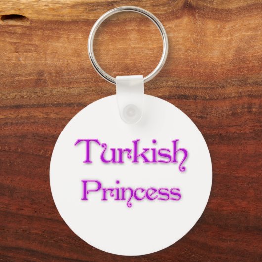 Turkse prinses sleutelhanger (Voorkant)