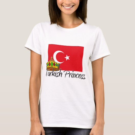 Turkse prinses t-shirt (Voorkant)