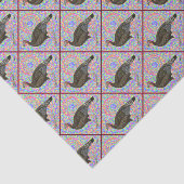 Turkse regenboog tissuepapier (Detail)