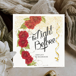 Turkse Rozen Bloemstuk De Nacht Voor Servetten