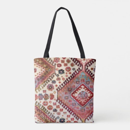 Turkse Rug-Canvas tas, gedrukt Tote Bag (Achterkant)
