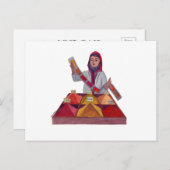 Turkse specerijen briefkaart (Voorkant / Achterkant)