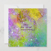 TURKSE SPROOKJE ,helder rood blauw paars glinstere Kaart (Achterkant)