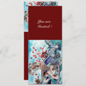 TURKSE SPROOKJE ,helder rood blauw wit Kaart (Voorkant / Achterkant)