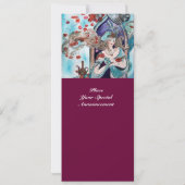 TURKSE SPROOKJE ,helder rood blauw wit paars Kaart (Achterkant)