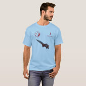 Turkse sterren NF-5B T-Shirt (Voorkant volledig)