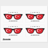 Turkse stickers voor de schaduw (Vel)