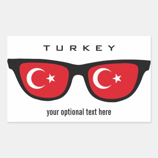 Turkse stickers voor de schaduw (Voorkant)
