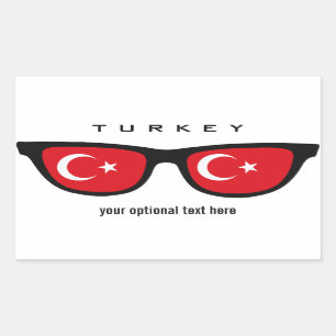 Turkse stickers voor de schaduw