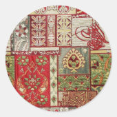 turkse stof sticker (Voorkant)