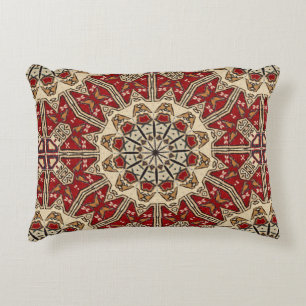 Turkse tapijtkaleidoscoop accent kussen