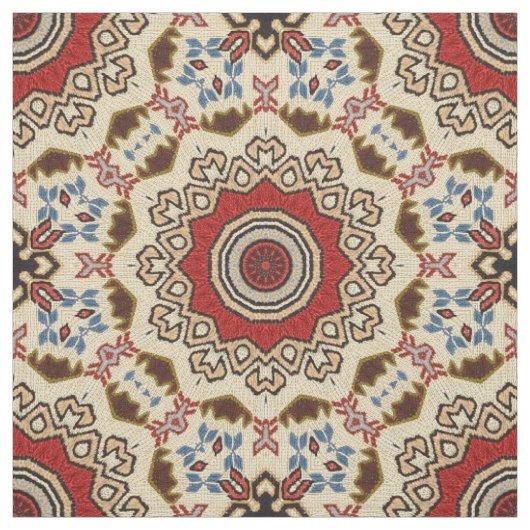 Turkse tapijtkaleidoscoop stof (Swatch)