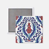 Turkse tegel Magnet (Voorkant / Achterkant)