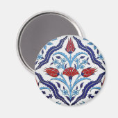 Turkse tegel Magnet (Voorkant / Achterkant)