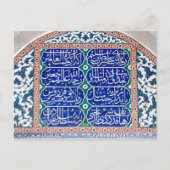 turkse tegels briefkaart (Voorkant)