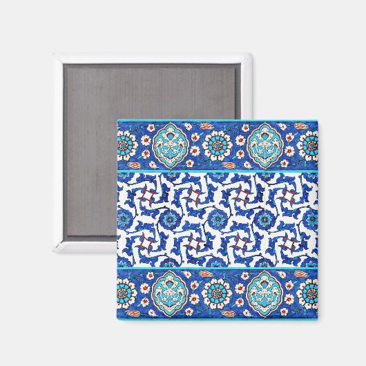 turkse tegels magneet (Voorkant / Achterkant)