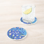 Turkse tegels voor florale bloeding zandsteen onderzetter (Zijkant)