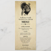 -Turkse Thanksgiving Menu (Voorkant)