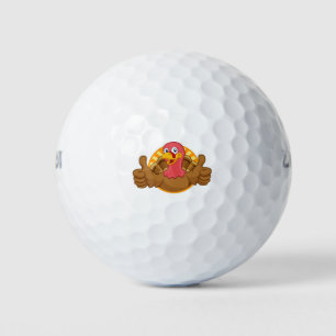 Turkse Thanksgiving of kersttekenfilm Golfballen