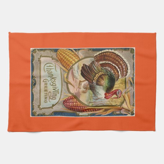  Turkse Thanksgiving Theedoek (Horizontaal)