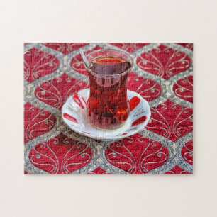 Turkse thee legpuzzel