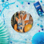 Turkse timer papieren bordje (Feest)