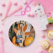 Turkse timer papieren bordje (Feest)