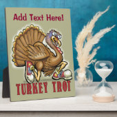 Turkse trot fotoplaat (Zijkant)