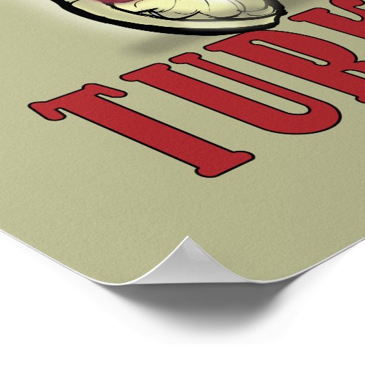 Turkse trot poster (Hoek)