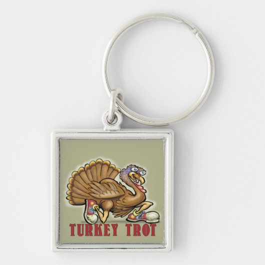 Turkse trot sleutelhanger (Voorkant)