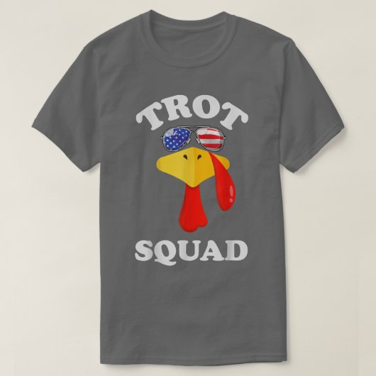 Turkse trottoThanksgiving met proefpelgrim T-shirt (Design voorkant)
