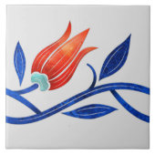 Turkse tulp Naadloze Grens Tegeltje (Voorkant)