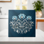 Turkse tulp Ottomaans geïnspireerd Tegeltje<br><div class="desc">Turkse tulp Ottomaans geïnspireerd</div>