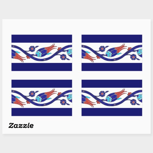 turkse tulp sticker (Vel)