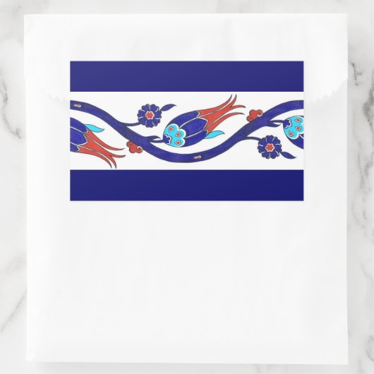 turkse tulp sticker (Tas)