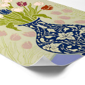 Turkse Tulp Stilleven Kunstprint Poster (Hoek)