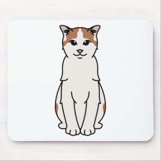 Turkse Van Cat-Cartoon Muismat