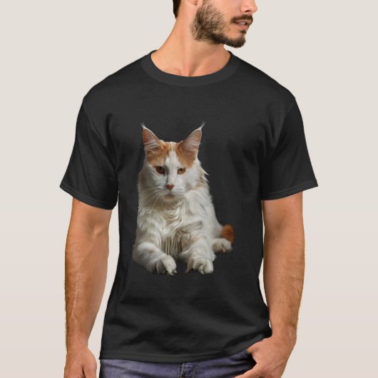 Turkse Van kat T-shirt (Voorkant)