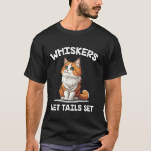 Turkse Van SNUWHAREN NATTE STAARTEN SET Grappige K T-shirt