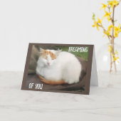 TURKSE VAN WENS JE EEN GROEPEERDAG! KAART (Gele Bloem)