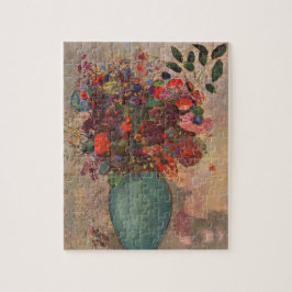 Turkse Vase door Odilon Redon,  bloemen Kunst Legpuzzel