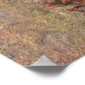 Turkse Vase door Odilon Redon,  bloemen Kunst Poster (Hoek)