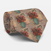 Turkse Vase door Odilon Redon, bloemen Kunst Stropdas (Opgerold)