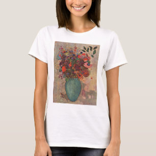 Turkse Vase door Odilon Redon,  bloemen Kunst T-shirt