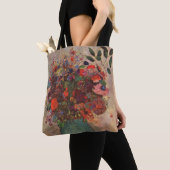 Turkse Vase door Odilon Redon, bloemen Kunst Tote Bag (Dichtbij)